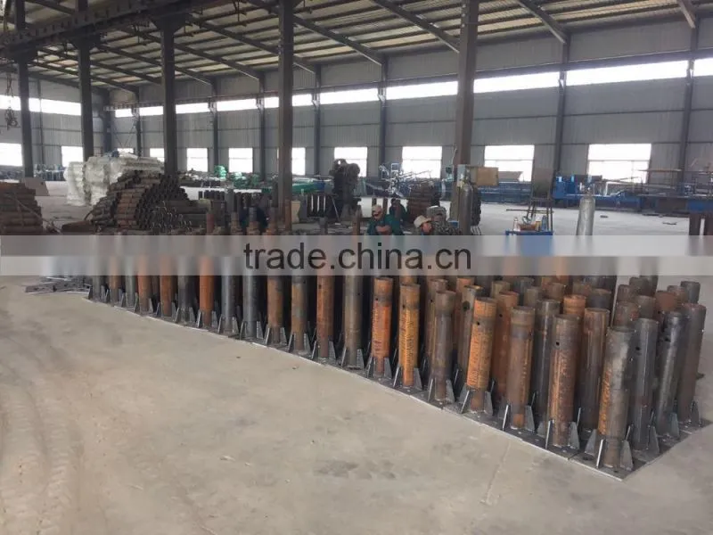 S235JR Round Steel Guardrail Post