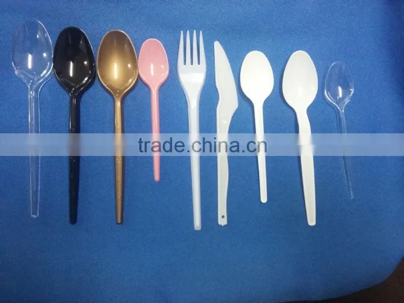 Plastic spoon / Fork / knife - High Quality Clear PP Disposable Plastic Cutlery