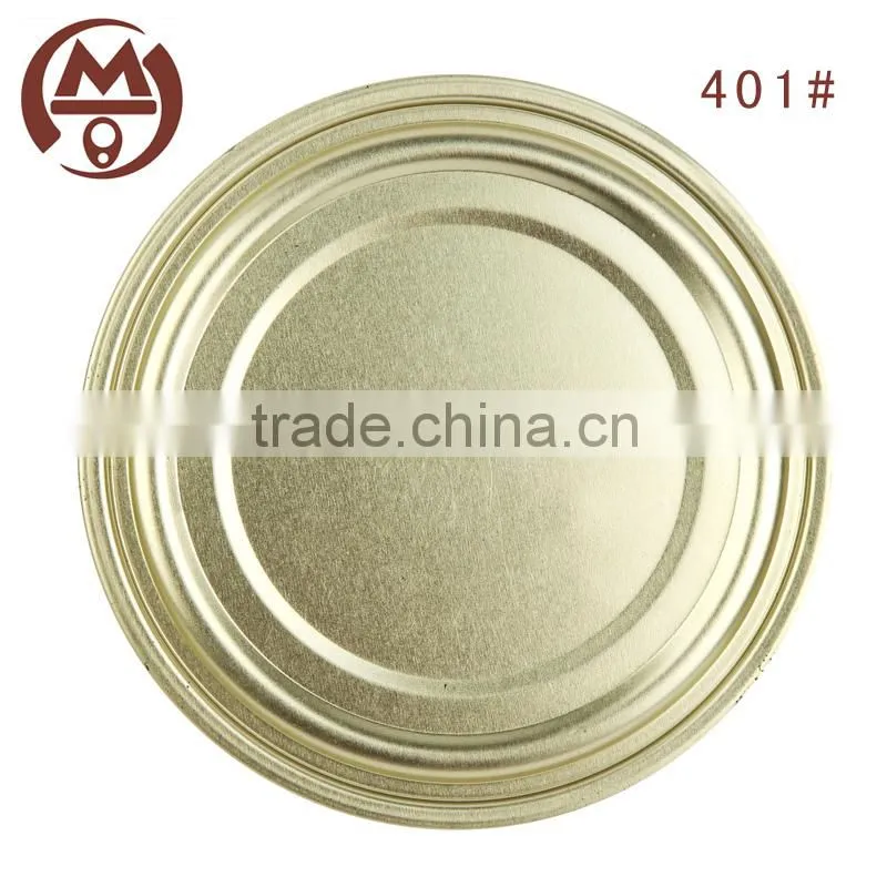 401# tinplate bottom lid for milk powder can