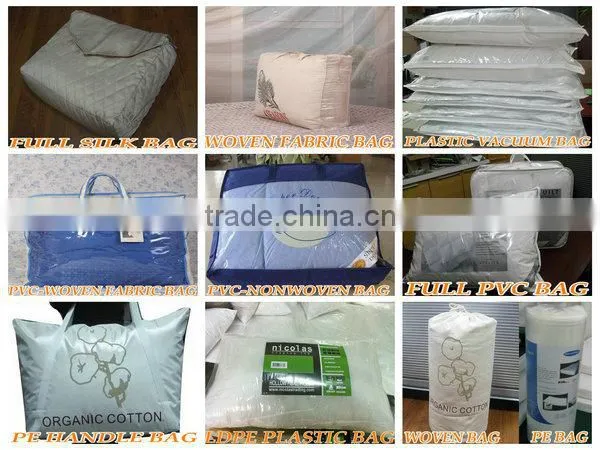 Home/Hotel Use handmade 100% Silk Fabric Quilt With 80% Duck Down