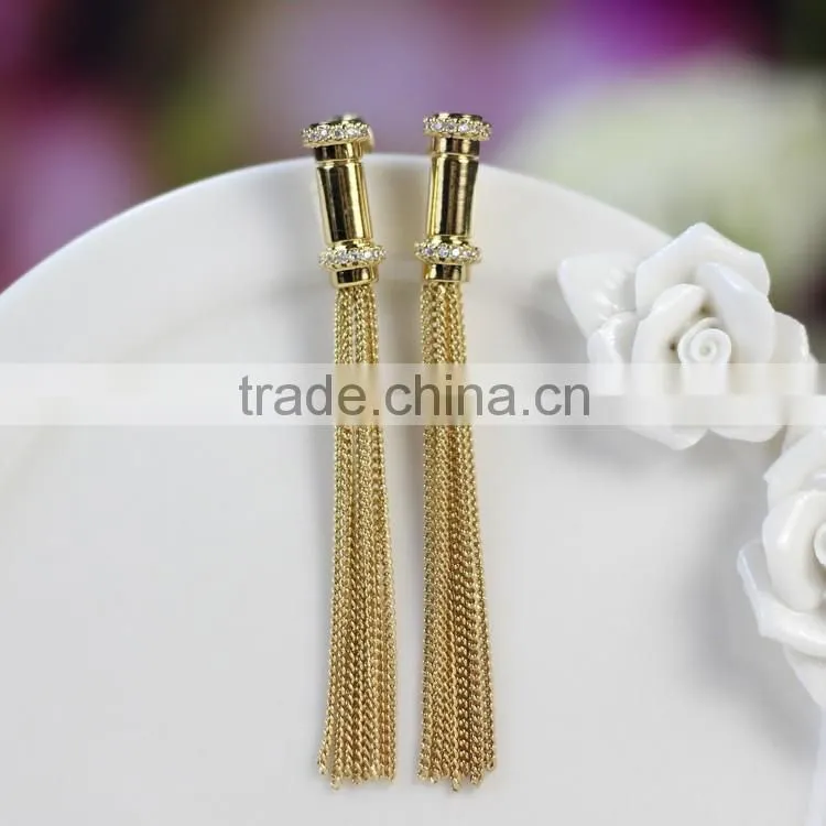 Kingman 2014 Fashionable tassel snug earrings