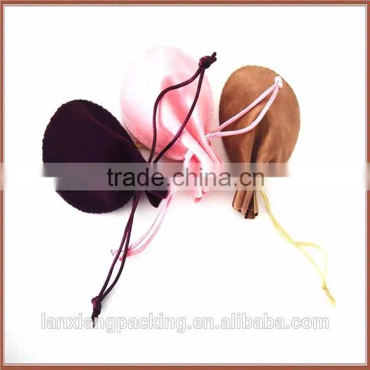 2015 New Fashion Custom Drawstring Jewelry Pouch With Logo