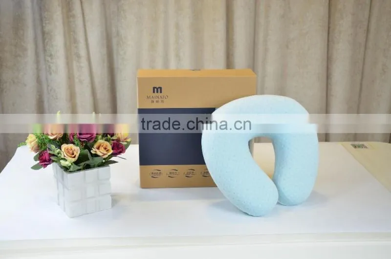 massage pillow U shape pillow travel space memory foam