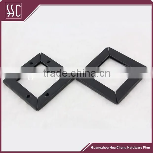 high quality black metal bag corner