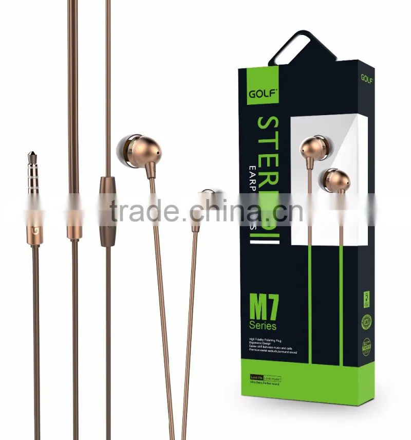 Factory cheap price High quality special design in ear Earphone with Microphone