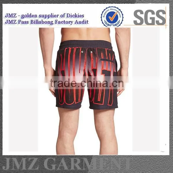 wholesale custom OEM polyester beach shorts swimwear for youth 18 boys your own design clothing new products 2015 low moq