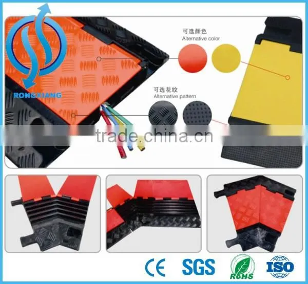 Rubber One Channel Event Drop Over Cable Protector