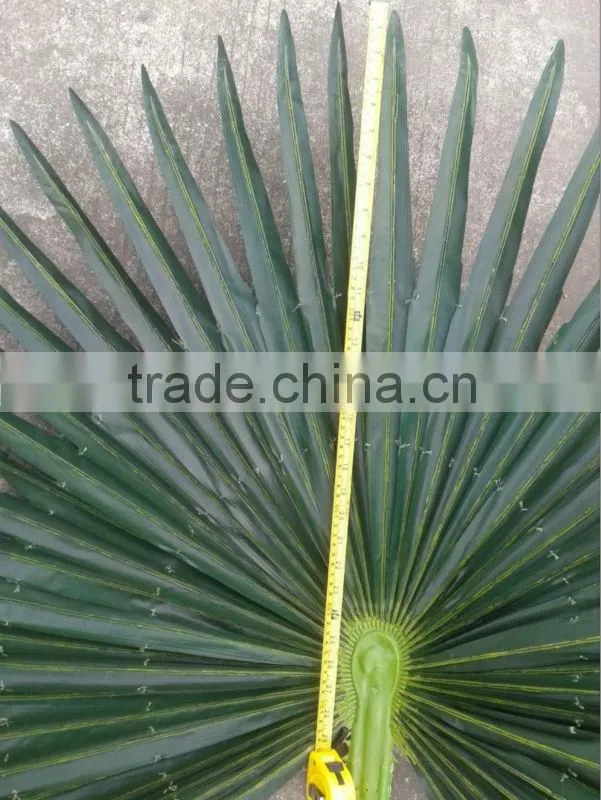 Camouflaged Fan Palm Tree Leaves