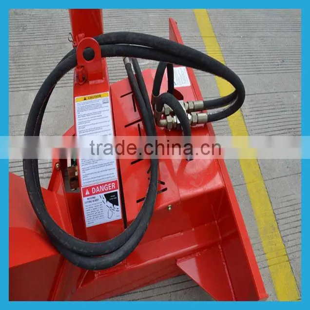 2015 new CE front Loader wood chipper skid wood chipper steer wood chipper