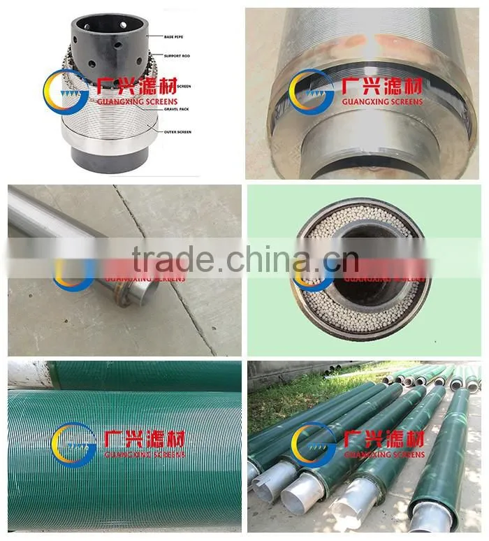 coupling double prepacked screen pipe