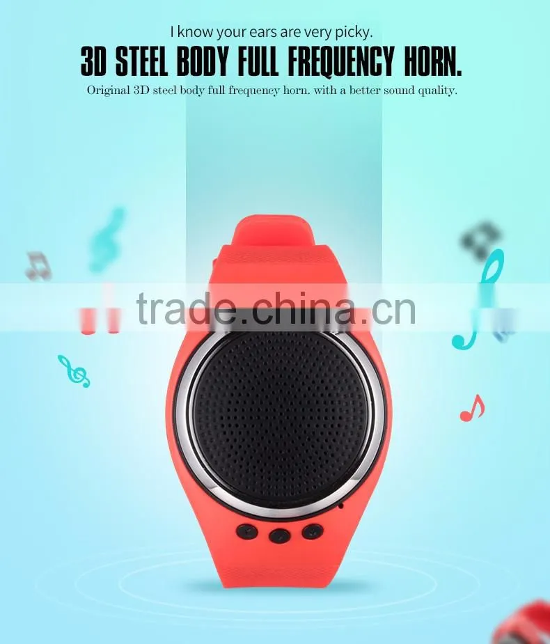 Fanmusic RS09 Creative Sport Bluetooth Wireless Speaker Multi-Function Bracelet