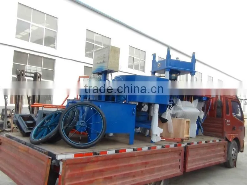 TY-850 interlock concrete pave stone brick making machines widely usage