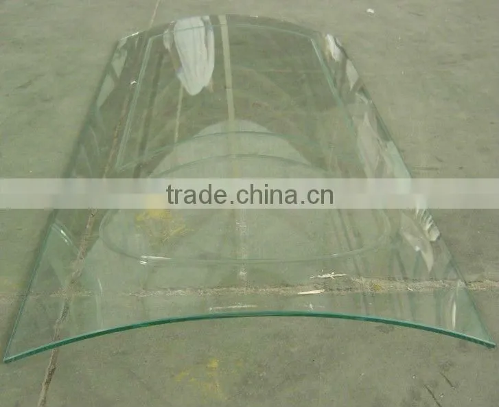 10.0mm thick tempered glass with ISO & CCC Certificate