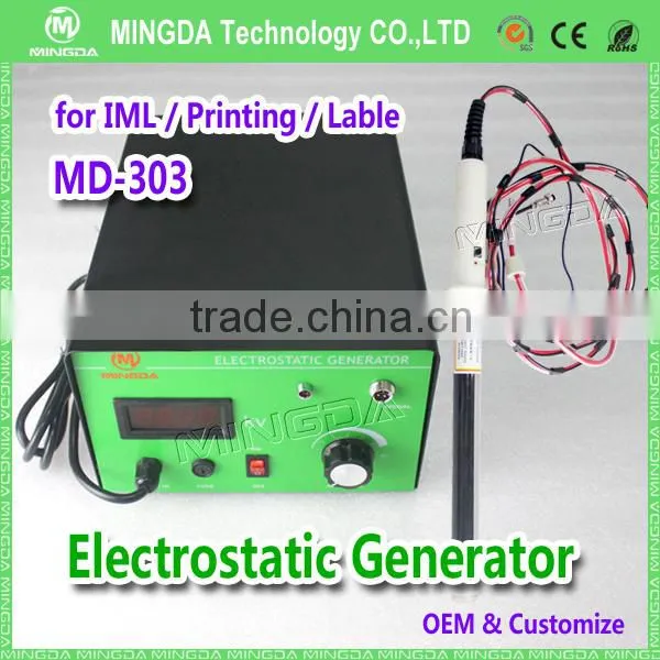 Manufacturer price 30KV electrostatic generator / negative electrostatic generator