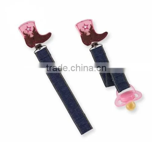 plastic pacifier clip , pacifier chain clips , baby pacifier clip