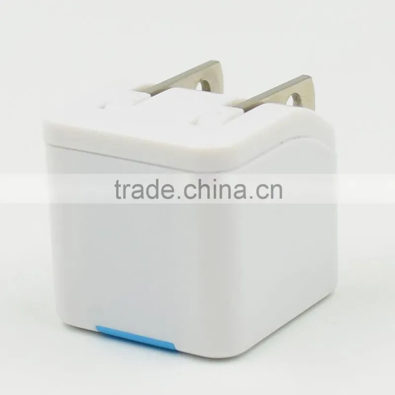custom new product 5V/1A foldable mobile phone portable usb travel charger