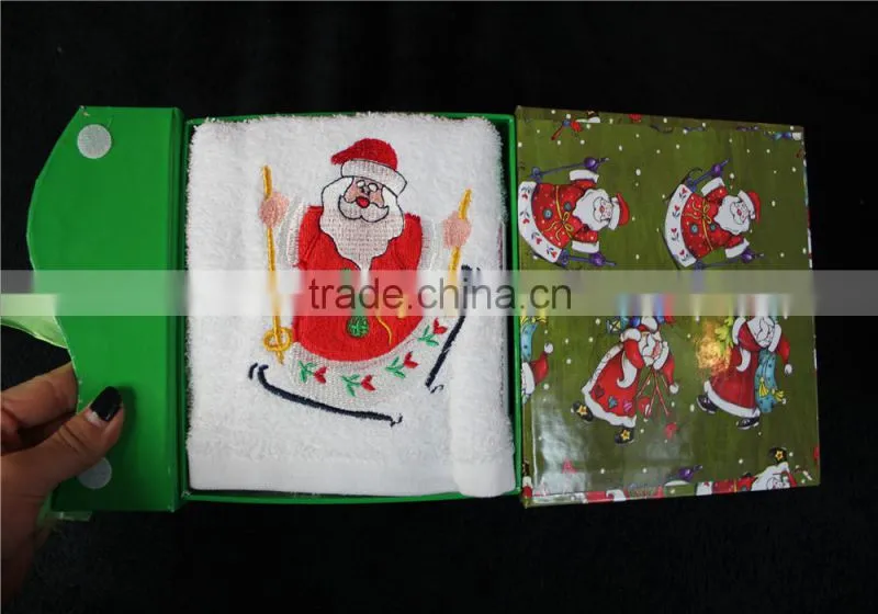 2pcs X'MAS gift towel box