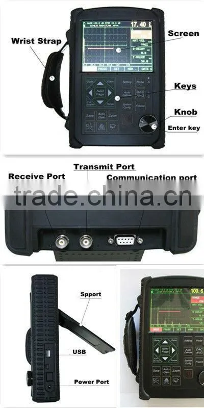 HUT650 Auto Calibration Digital Ultrasonic Metal Detector