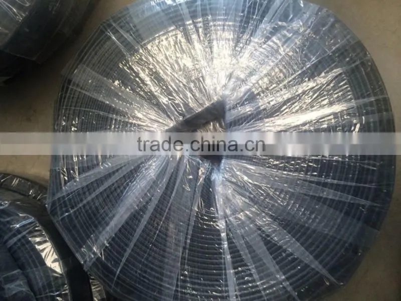 garden irrigation tube with holes