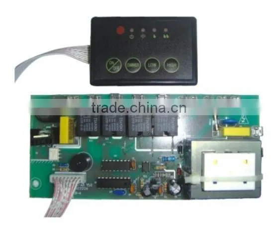 Electric Fireplace PCBA with Double Layers Circuit Board