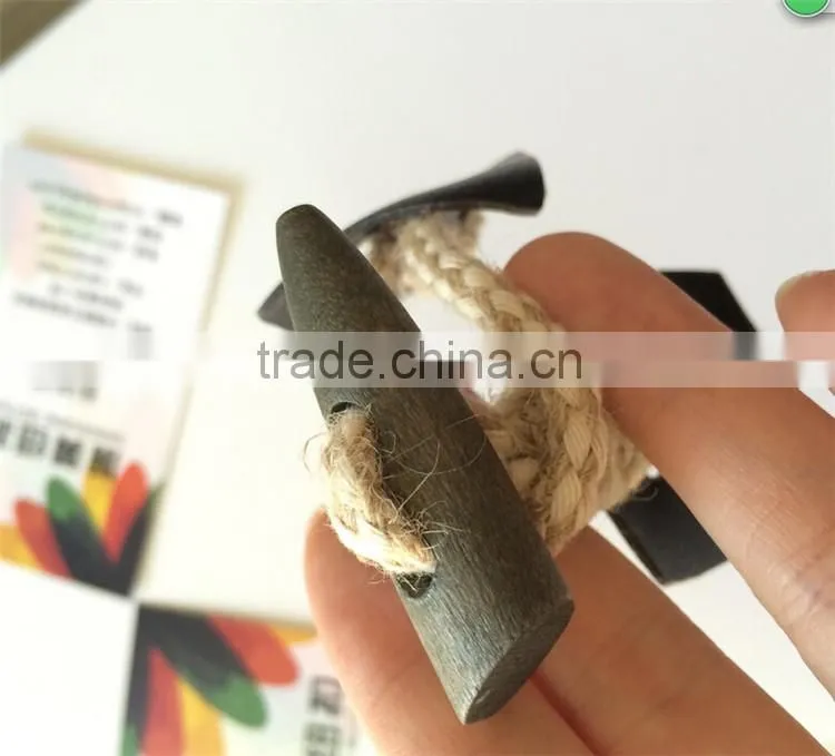 Antique fashion coat toggle buttons