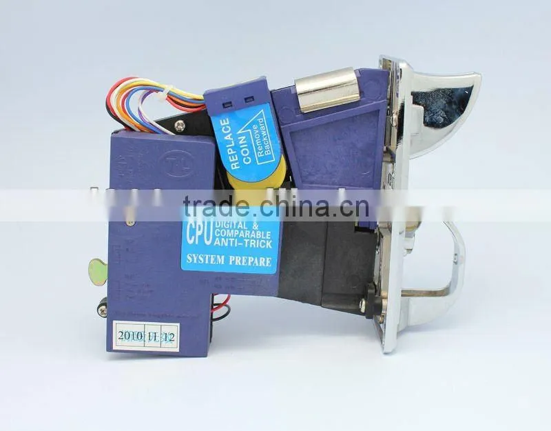 TW-900 coin acceptor coin selector electronic coin acceptor with metal panel
