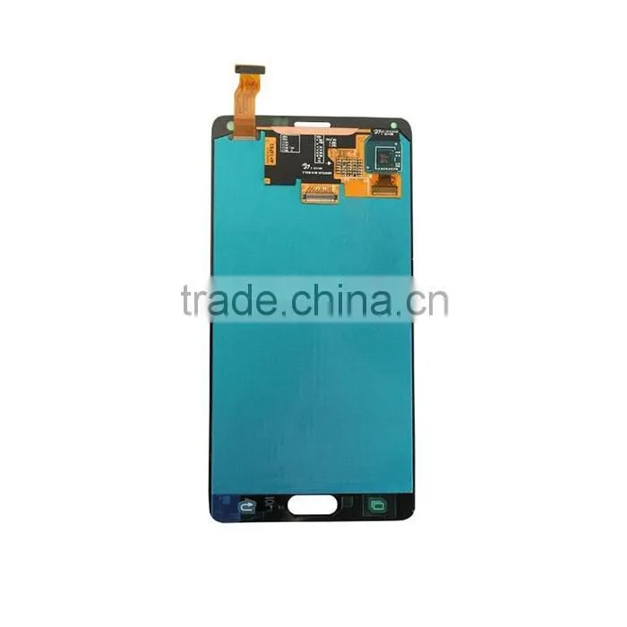 100% Warranty Mobile phone touch screen digitizer LCD for Galaxy Note 4 N9100 lcd