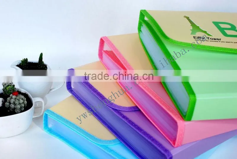 Exquisite Expanding/hanging File folder with elastic closure