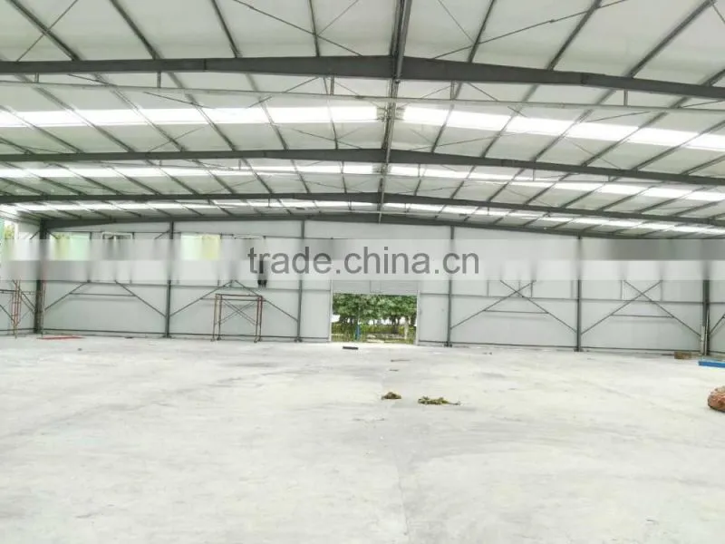 Qualified Steel Structure Warehouse Metal Fame Workshop