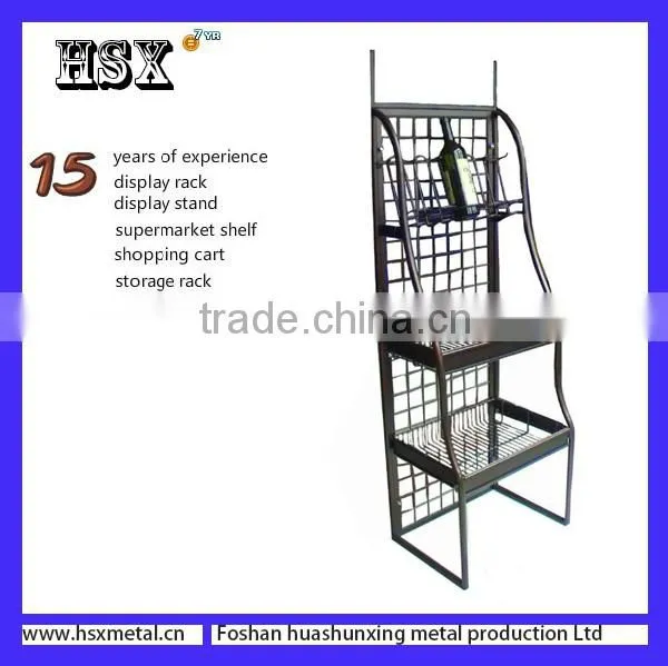 customized metal motorcycle helmet display stand