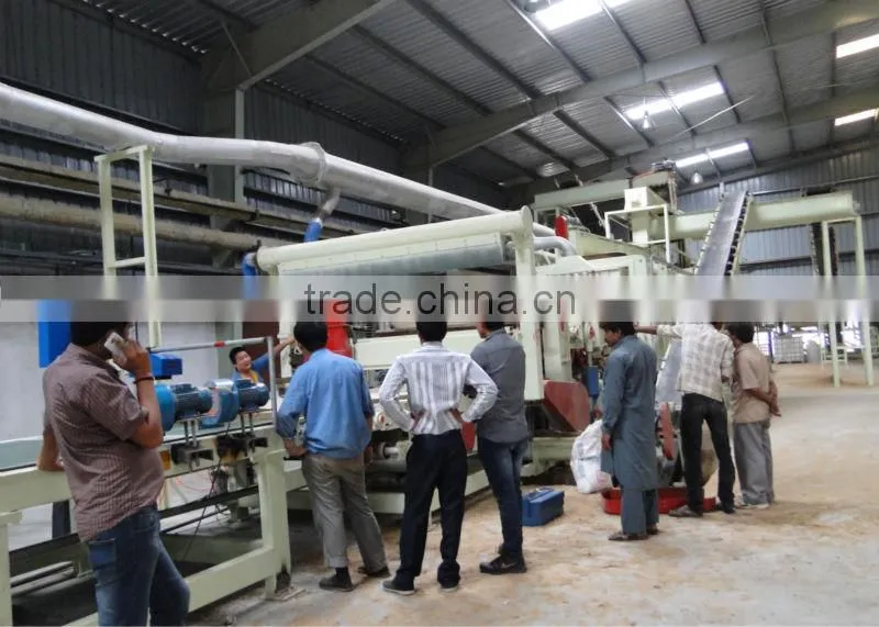 Professional full automatic osb line 1220x2440mm