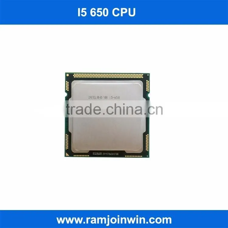 Dual core 32nm 4MB Cache i5 650 cpu processor