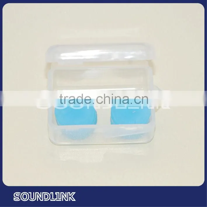 Soundlink cheap price soft silicone ear plugs with box