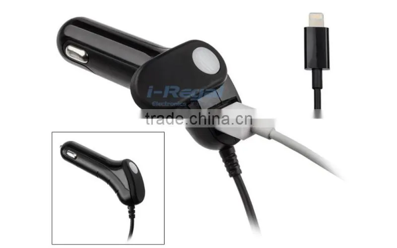 5v 1A usb car charger with cable for iPhone