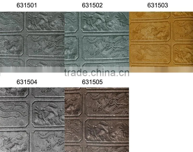 european bookshelf vinyl/pvc home / hotel / restaurant wallpaper