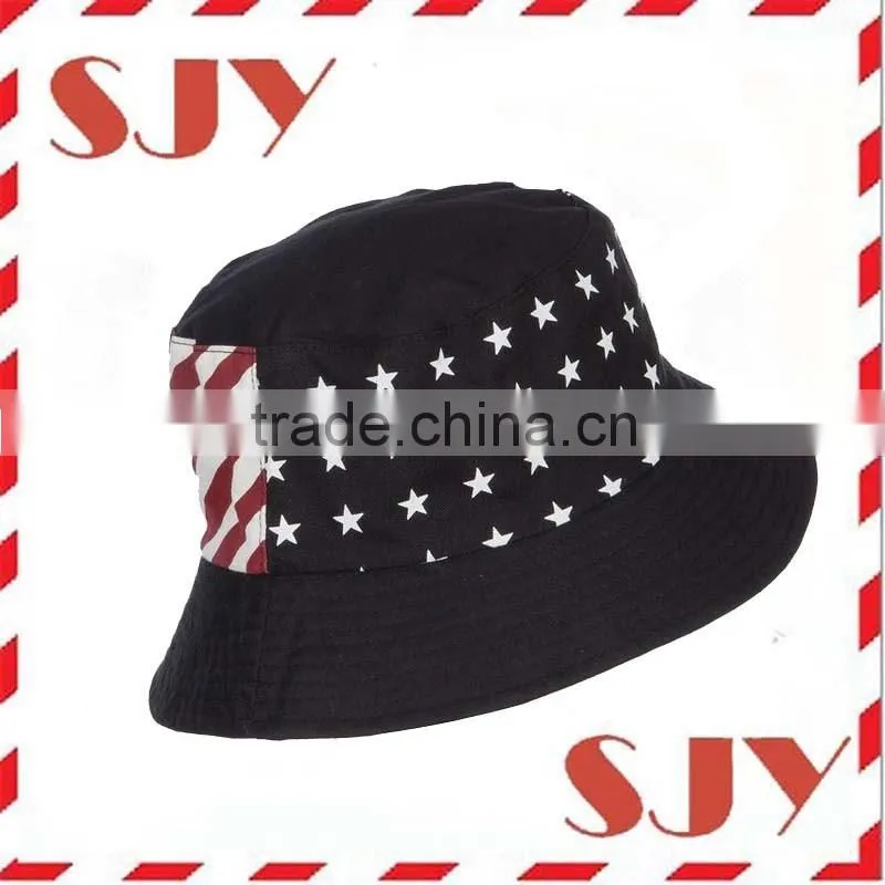Custom Digital floral printing bucket hat