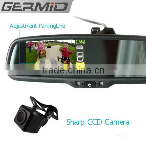 Bluetooth calling Car Rearview Mirror with reverse display monitor