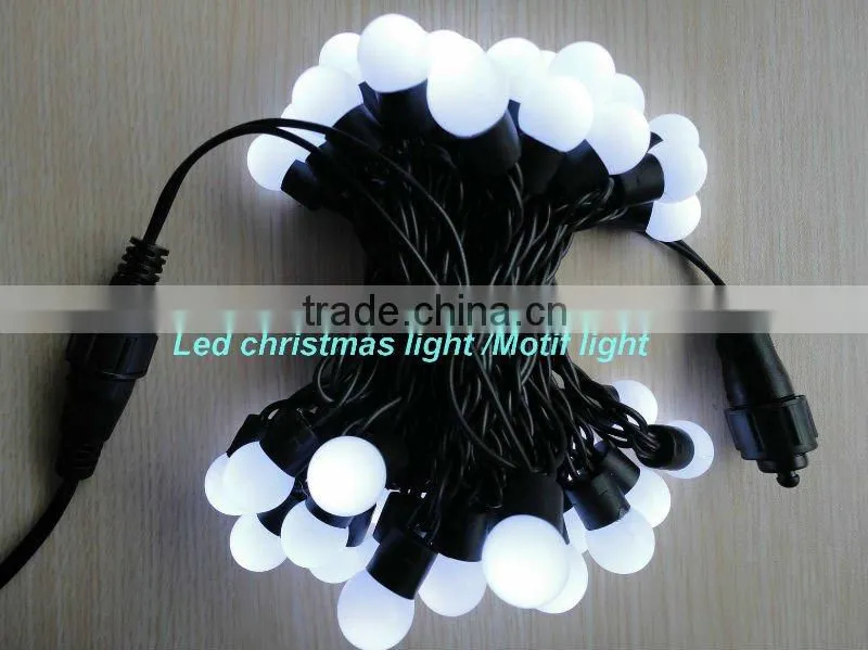 2013 CE RoHS outdoor use 10 m 100 led ball cover led christmas light