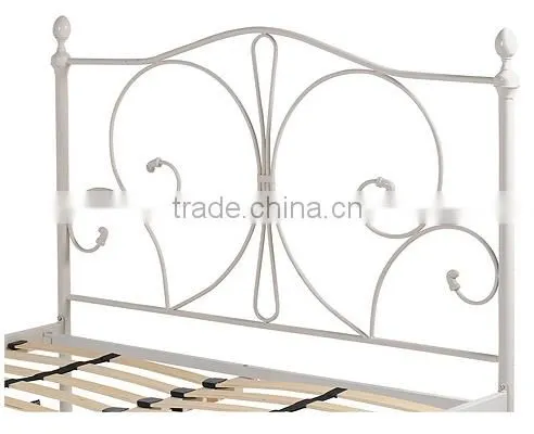 Soft Velvet Dove Bedstead