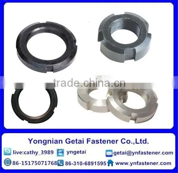 Different Types of Round Nuts Zinc Plated