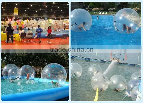 1.0mm PVC/TPU giant Popular Summer Playing Hot Sale giant plastic bubble