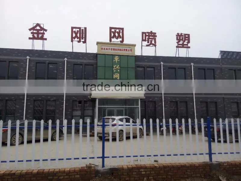 Wire mesh fence metal fence gate