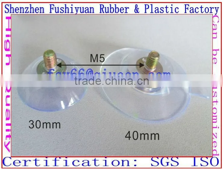 15 20 25 30 35 40 50 55 60 63 70 80 90mm silicone pvc plastic vacuum small mushroom head plastic glass sucker