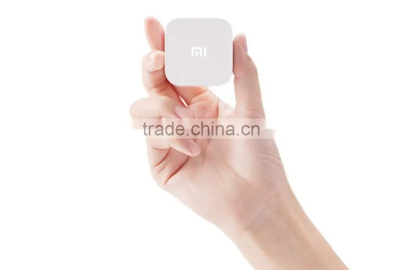 Xiaomi Smart Mini Box Set Top Box MT8685 Quad Core 1GB DDR3 4GB eMMC Android 4.4 1920*1080P H.265 2.4GHz / 5GHz Mi Small TV Box