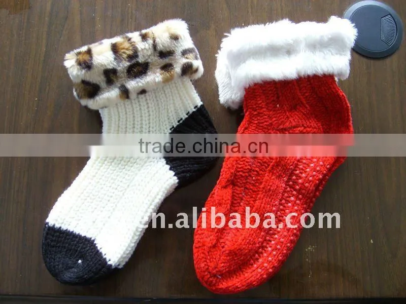 Ladies floor socks