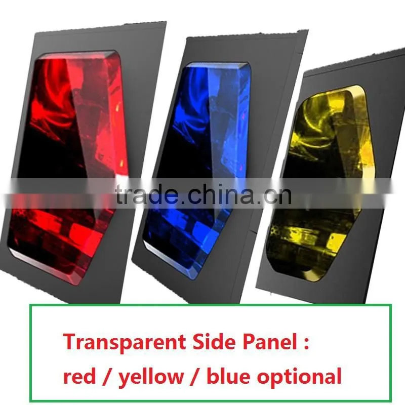transparent side panel SPCC gaming computer case