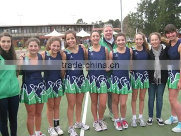 cheap price wholesales custom netball skirts