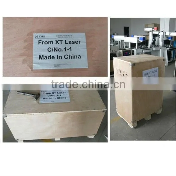 Bottum Price!! plastic housing enclosure 50w/75w/100w yag laser marking machine