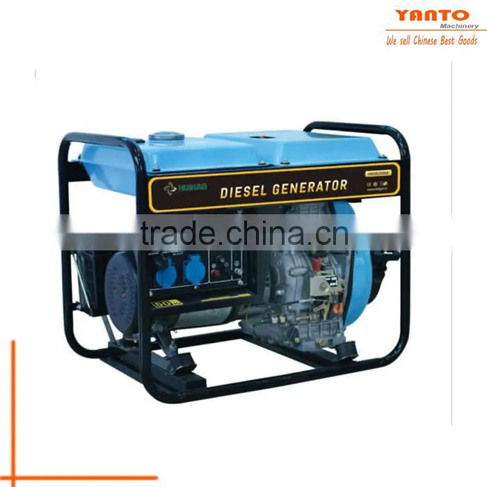 JJDE6500E3 Yanto NEW Diesel generator with air-cooled 4-stroke vertical diesel engine