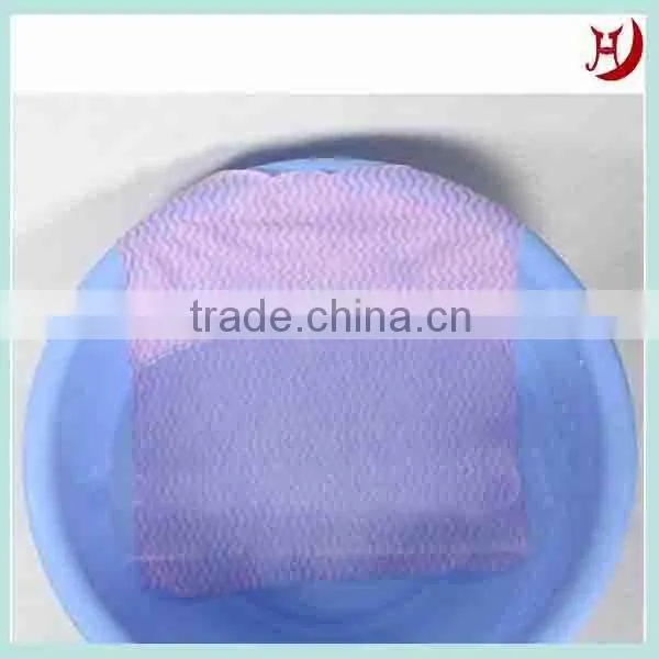 Spunlace nonwoven face drying compressed towel